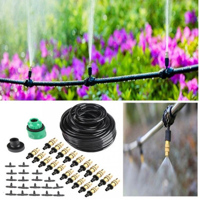 Combo Bộ Kit Phun Sương Tưới Cây 20 Đầu Phun Đồng