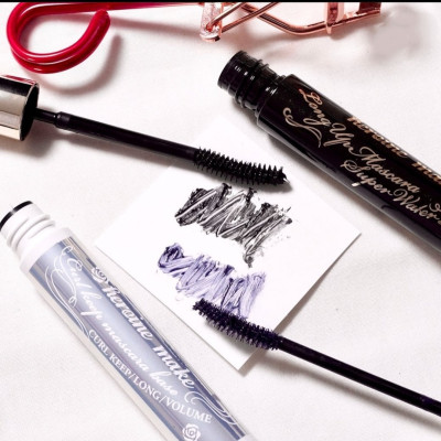 Mascara Lót Nền Không Lem Vuốt Cong Và Làm Dài Rậm Mi Màu Đen Kissme Heroine Make 4.5 G)