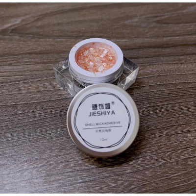 Gel Nhũ Tuyết Xà Cừ Lẻ 8g Làm Nail với Chất Gel Trong Suốt, Tạo Hiệu Ứng Lấp Lánh Độc Đáo, Dễ Sử Dụng Nail Phương Miu Sơn Gel