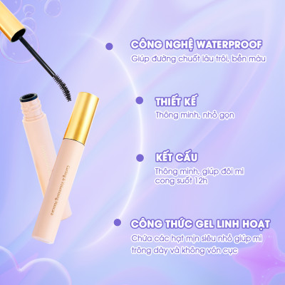 Mascara myKella kháng nước lâu trôi
