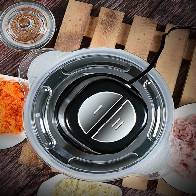 Máy Xay Thịt Cá Đa Năng Cối Inox 304 4 Lưỡi Cao Cấp, Công suất 250W - Nghiền Tỏi Ớt Rau Củ - Hàng Loại 1- Chính Hãng MINIIN