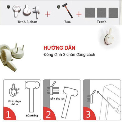 Bộ ba tranh tráng gương cao cấp hoa cúc trắng đẹp long lanh 