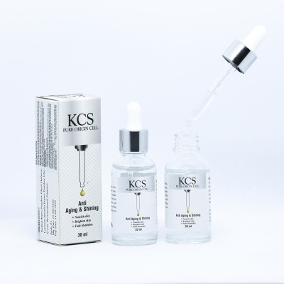 SERUM KCS-PURE ORIGIN CELL ANTI AGING & SHINING SÁNG CĂNG BÓNG TỨC THÌ (30ml)