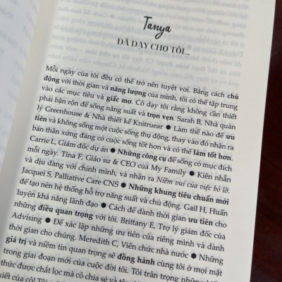 NIỀM VUI CỦA VIỆC BỎ LỠ: Hạnh phúc hơn nhờ làm ít đi - Tanya Dalton  – Huyền Trân dịch – Bestbooks – NXB Công Thương