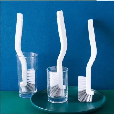 Bàn Chải Cọ Rửa, Vệ Sinh Chai Lọ, Cọ Góc Chữ L Tiện Dụng Nhà Bếp Và Phòng Tắm, Bàn Chải Có Tay Cầm Dài Chắc Chắn. Takyhome 5153