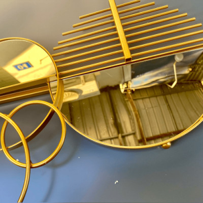 Đồng hồ treo tường A208 trang trí nghệ thuật kim trôi không gây tiếng động sang trọng hiện đại