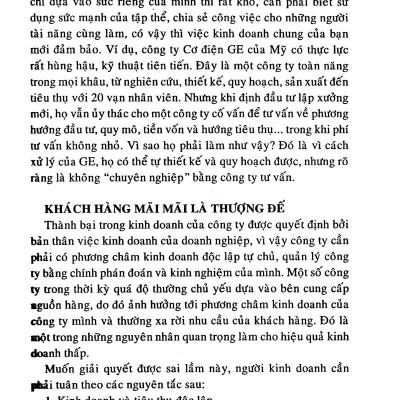 100 Điều Nên Làm, Nên Tránh Trong Kinh Doanh (Tái Bản 2019)