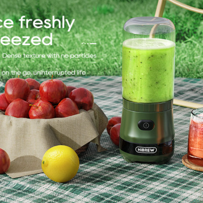 Máy xay hạt cà phê, sinh tố và đá viên dùng pin cầm tay 3 trong 1 đa năng. Thương hiệu Mỹ cao cấp HiBREW - G2. Hàng chính hãng