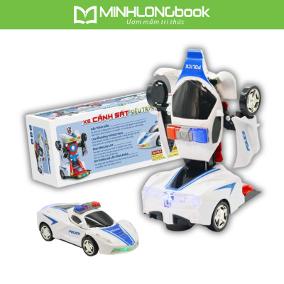Đồ Chơi DUKA: Robot Biến Hình Xe Cảnh Sát - Siêu Trình Diễn - DK81400
