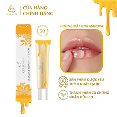 Son Dưỡng Môi Không Màu Origanic Origani Lip Balm (15mL) - Dưỡng Ẩm, Giảm Thâm, Chữa Lành cho Môi