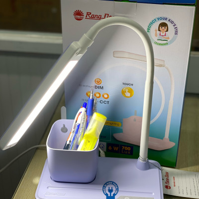 Đèn bàn LED cảm ứng RD-RL-45 6W có ngăn đựng bút tiện lợi - Hàng chính hãng