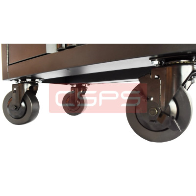 Tủ dụng cụ CSPS 61cm - 04 hộc kéo màu đỏ có bánh xe