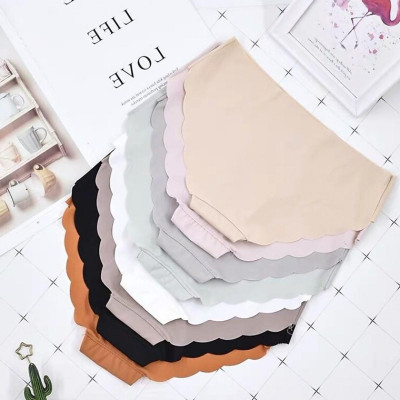 Quần lót nữ, quần lót su lượn sóng không đường may bộ 10 QUẦN, quan lot viền dưới lượn sóng cực đẹp - TinTin888