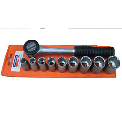 Bộ tuýp 3/8 inch 10 chi tiết Tramontina 44818510