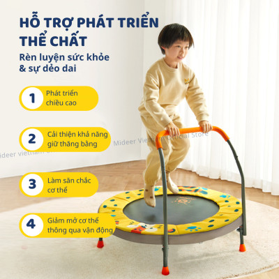 Nhà nhún cho bé đệm nhún Mideer Kids Trampoline