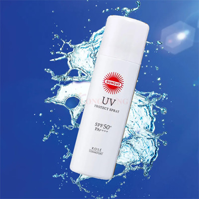 Xịt chống nắng Kosé Suncut UV Protect Spay SPF50+ PA++++ (90g) - Hàng chính hãng