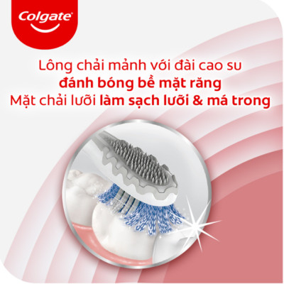 Bàn chải điện Colgate Sonic Optic White trắng sáng sóng âm