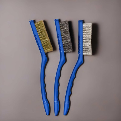 BỘ 3 BÀN CHẢI ĐÁNH GỈ 7" WBH3607 WADFOW - HÀNG CHÍNH HÃNG