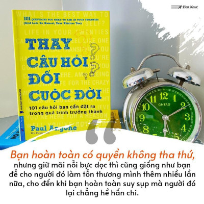 Sách - Thay Câu Hỏi Đổi Cuộc Đời - First News