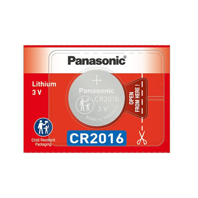 {Panasonic VN nhập khẩu} Pin Cúc Áo Panasonic  CR2016 3V Lithium dùng cho đồng hồ, thiết bị điện tử...