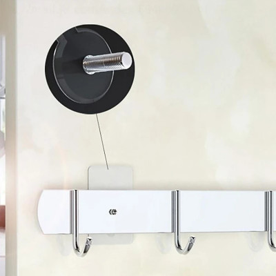 Miếng dán thanh chắn giường, Vít dán tường treo đồ không cần khoan đục, chịu tải cao, chắc chắn và tiện lợi