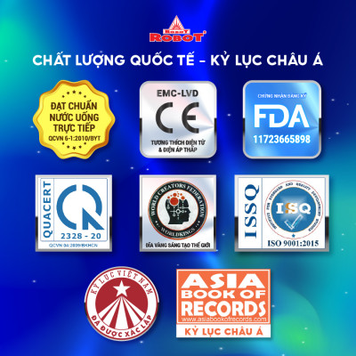 Máy Lọc Nước ROBOT Nóng Nguội Spring Pro 9GH-UR Sử Dụng Công Nghệ R.O + U.F - Hàng Chính Hãng