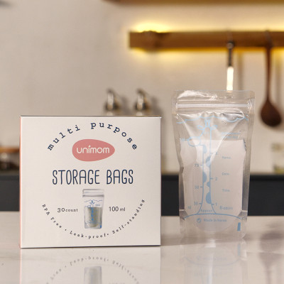 TÚI TRỮ SỮA MẸ HÀN QUỐC KHÔNG CÓ BPA 100ML (30 TÚI/HỘP)