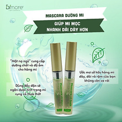 Mascara vỏ bưởi dưỡng mi mọc nhanh dài mượt từ tinh chất vỏ bưởi và castor 8,5ml