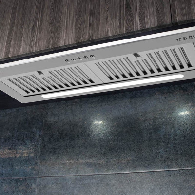 Máy hút mùi âm toàn phần mặt kính 700mm KAFF KF-BI70H - Hàng Chính Hãng