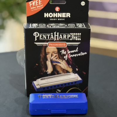 Kèn harmonica diatonic 10 lỗ Penta harp hãng Hohner-Nhập Đức