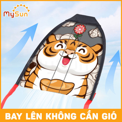 Con diều mini bắn vòng giun đẹp giá rẻ đồ chơi cho bé vận động ngoài trời MySun