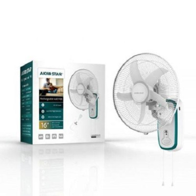 QUẠT ĐIỆN PIN TREO TƯỜNG 16