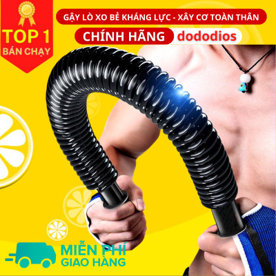 gậy lò xo 5kg, thanh lò xo 10kg - Gậy bẻ tập cơ tay lò xo đàn hồi Titan 10kg, 20kg, 30kg, 40kg, 50kg, 60kg kháng lực tập gym, gậy lò xo 100kg màu vàng - [10kg] Gậy Bẻ Lò Xo 10Kg Cho Trẻ Em - Hàng chính hãng dododios