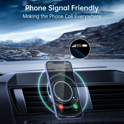 Giá đỡ Choetech AT0004 điện thoại hít nam châm kẹp khe gió trên ô tô  (Hàng chính hãng)