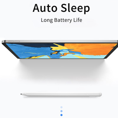 Bút cảm ứng stylus thông minh đầu bút siêu mịn mượt hiệu WIWU Pencil Max cho iPad / iPhone / Smartphone / Macbook / Tablet Thời lượng pin lên tới 12h sử dụng - hàng nhập khẩu