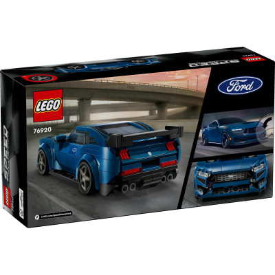 LEGO SPEED CHAMPIONS Đồ chơi lắp ráp Siêu xe Ford Mustang Dark Horse (344 Chi Tiết)