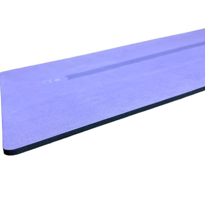 Thảm tập yoga chính hãng Yvonne, Flowstate Purple (TẶNG KÈM 3 PHẦN QUÀ) dày 6mm bề mặt nhám, siêu bám, chống trơn trượt, ưa mồ hôi