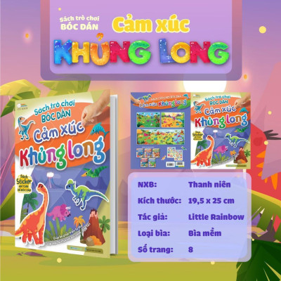 Sách - Trò Chơi Bóc Dán - Khám Phá Thế Giới Cho Bé - Combo 5 Cuốn - Megabook