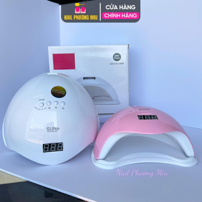 Máy Hơ Móng Sun 5 Tem Xanh 48W, 24 Bóng Đèn LED Nhanh Khô, Nhỏ Gọn Làm Nail, Cảm Biến Thông Minh, Nhiều Chế Độ Hơ