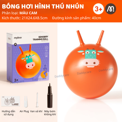Bóng hơi cho bé hình thú nhún Mideer Sensory Training Bounce Ball