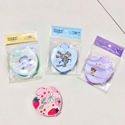 Gương Trang Điểm Mini Gấp Gọn Họa Tiết - Phù Hợp Mang Đi Mọi Lúc, Giao Màu Ngẫu Nhiên - HÀNG CHÍNH HÃNG MINIIN