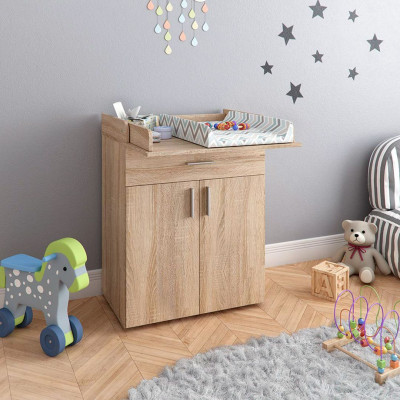 Kệ gỗ thay tã cho bé SMLIFE Kalamos