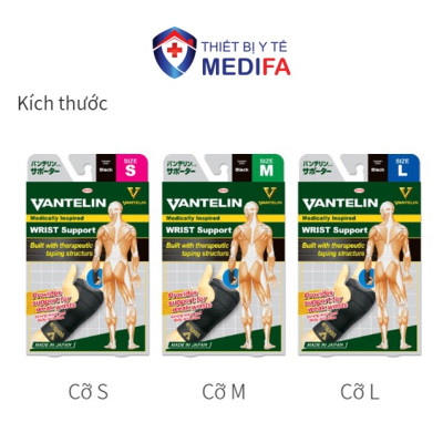 Băng Bảo Vệ Khớp Cổ Tay Vantelin Wrist Support size S