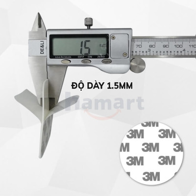 Miếng Keo Xốp 2 Mặt Dán Tường Siêu Dính Dày 1.5mm Dán Cố Định Ảnh Camera Hành Trình Ô Tô Đa Năng