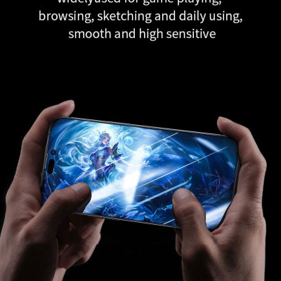 Dán cường lực dành cho iPhone 14/14 Plus/14 Pro/14 Pro Max MIPOW KINGBULL PREMIUM SILK (2.7D) BJ407 - Hàng Chính Hãng