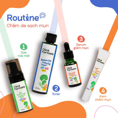 Kem chấm mụn rau má Oribe giảm mụn mờ thâm ngăn ngừa sẹo mụn 20g