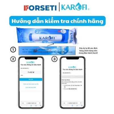 Lõi lọc Karofi số 7 (Lõi ORP Alkaline) - Hàng Chính Hãng