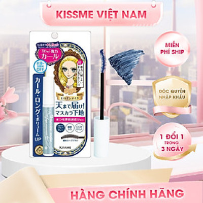 Mascara Lót Nền Nâng Cao Siêu Nâng Giữ Nếp Cong Chống Trôi Siêu Bền Kissme Heroine Make (2 Màu)