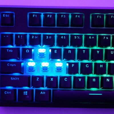 Bàn phím chơi game cơ E-DRA EK387L RGB - Hàng Chính Hãng