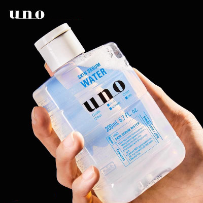 Nước hoa hồng cho nam kiểm soát dầu Uno Skin Serum Water Nhật Bản 200ml